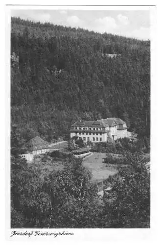 AK, Kurort Jonsdorf, Genesungsheim, um 1950