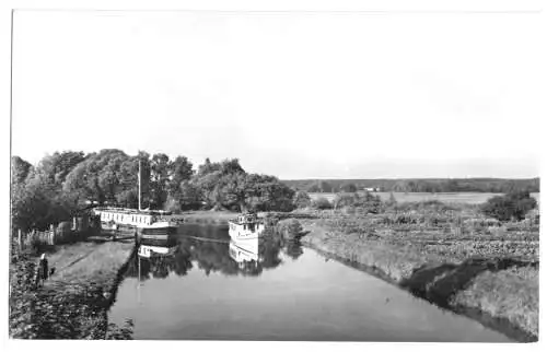 AK, Himmelpfort, Bl. über den Schleusengraben, 1971