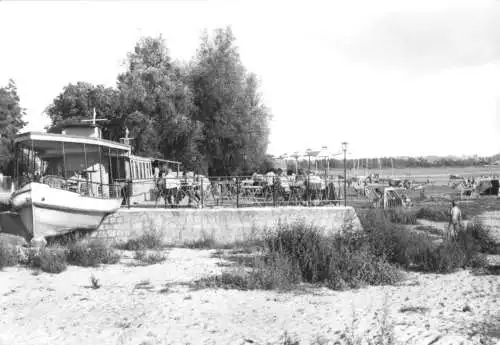 AK, Verchen Kr. Demmin, Schiffsgaststätte "Brandenburg" am Kummerower See, 1978