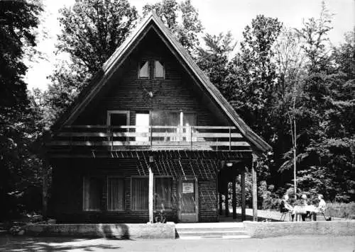 AK, Ostseebad Heiligendamm, Jagdhaus Heiligendamm, Teilansicht 1, 1969