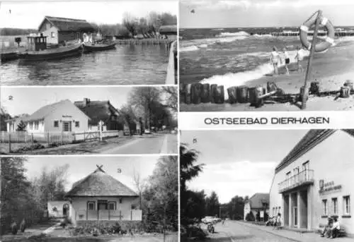 AK, Ostseebad Dierhagen, fünf Abb., 1984