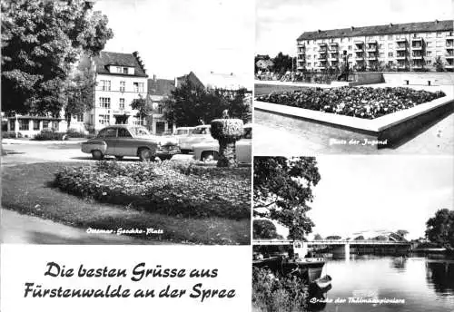 AK, Fürstenwalde Spree, drei Abb., 1969