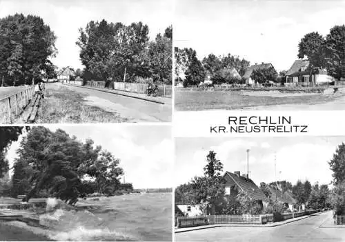 AK, Rechlin Kr. Neustrelitz, vier Abb., 1976