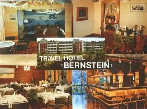 AK, Prerow Darß, Travel-Hotel "Bernstein", 5 Abb., 1993