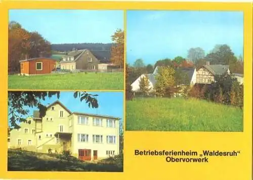 AK, Lengefeld Kr. Marienberg OT Obervorwerk, Heim, 1985