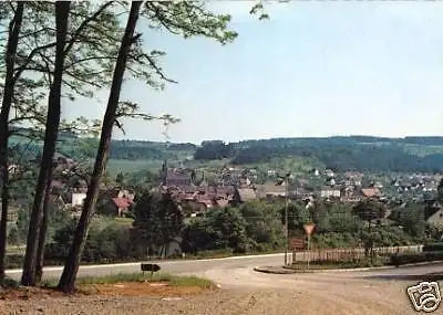 Ansichtskarte, Dallau Kr. Moosbach, Gesamtansicht, ca. 1980