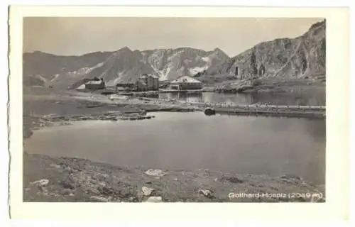 AK, Gotthard-Hospiz, Seeansicht, um 1935