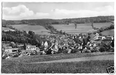 AK, Heigenbrücken im Spessart, Gesamtansicht, 1968