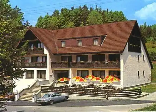 AK, Obertrubach, Hotel "Ottilie", Aussenansicht