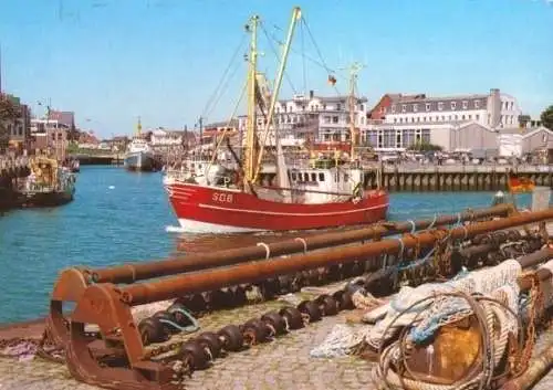 AK, Büsum, Hafen, Kutter, 1993