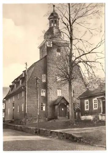 Ansichtskarte, Goldlauter Kr. Suhl, Kirche, 1967
