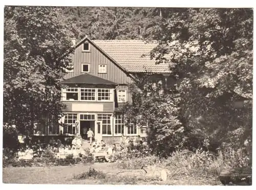 AK, Tabarz Thür. Wald, Waldcafé Massemühle, 1967