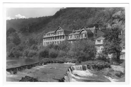 AK, Bad Blankenburg Thür., Bergbaukrankenhaus, 1956