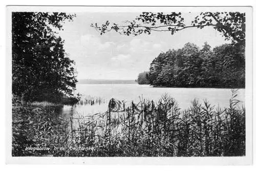 Ansichtskarte, Neuglobsow Kr. Gransee, In der Kreuzlanke, 1951