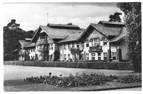 AK, Sommerfeld Kr. Oranienburg, Klinik und Forschungsstätte "Waldhaus", 1962