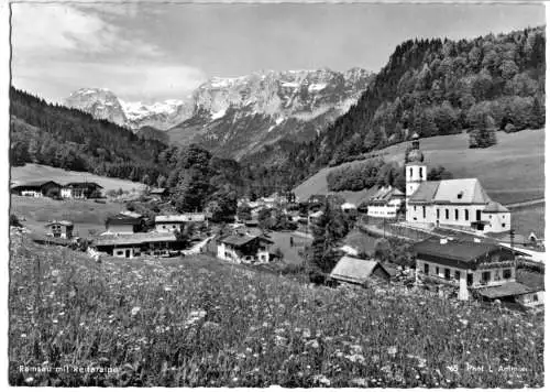 AK, Ramsau mit Reiteralpe, um 1965