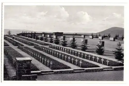 AK, Heidelberg, Ehrenfriedhof, um 1940