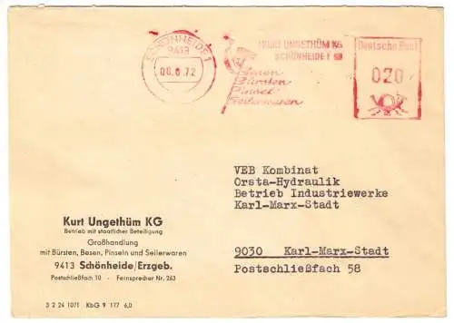 zwei AFS, Bürstenwerke Schönheide, Versionen, 1972 / 1973