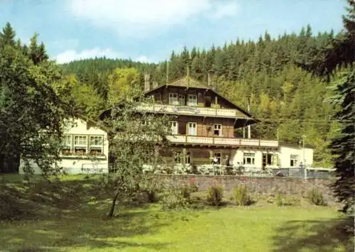 Ansichtskarte, Tabarz Thür. Wald, Hotel Schweizerhaus, 1969