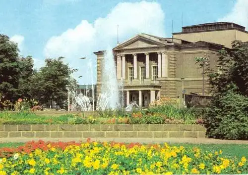 AK, Halle Saale, Theater des Friedens, 1980