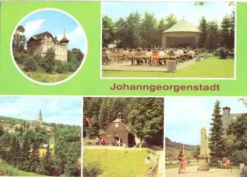 AK, Johanngeorgenstadt, fünf Abb., 1981