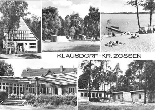 AK, Klausdorf Kr. Zossen, fünf Abb., 1982