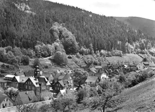 AK, Unterweißbach Thür., Teilansicht, 1981