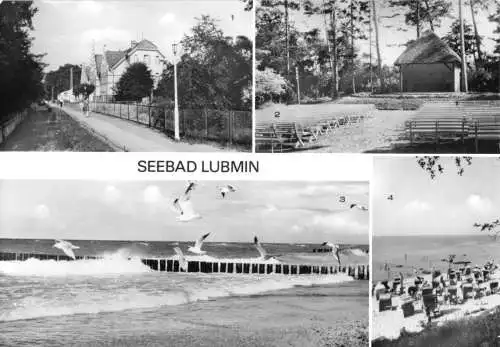 AK, Ostseebad Lubmin, vier Abb., 1979