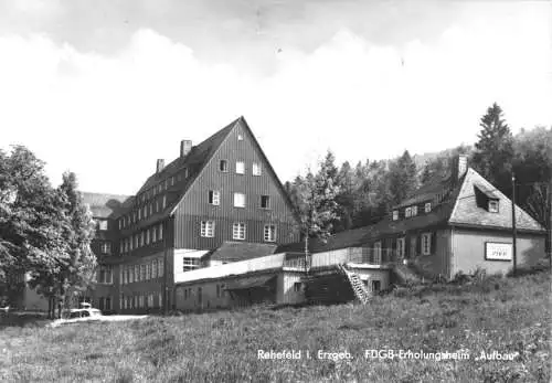AK, Rehefeld Osterzgeb., FDGB-Erholungsheim "Aufbau", 1969