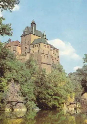 Ansichtskarte, Kriebstein, Burg Kriebstein, 1975
