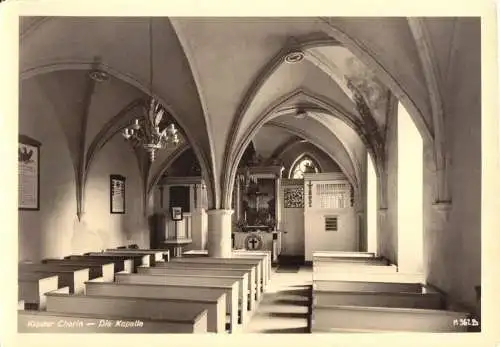 AK, Chorin Mark, Kloster, Die Kapelle, 1956