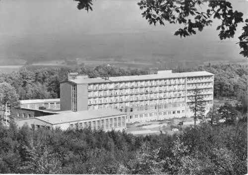 Ansichtskarte, Bad Suderode Harz, Sanatorium für Staublungenkranke "Willi Agatz", 1965