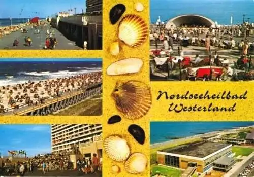 Ansichtskarte, Westerland auf Sylt, 5 Abb., gestaltet, 1978