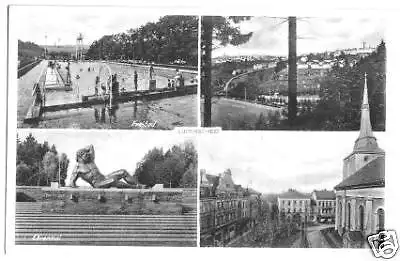Ansichtskarte, Lüdenscheid, vier Abb., ca. 1950