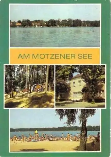 Ansichtskarte, Motzen Kr. Königs Wusterhausen, Am Motzener See