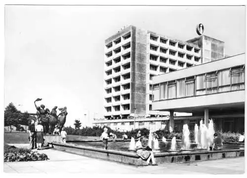 Ansichtskarte, Rostock, Interhotel Warnow, 1979