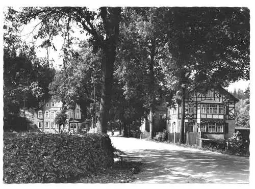 Ansichtskarte, Schwarzmühle Thür. Wald, Mitropa-Erholungsheim, 1963