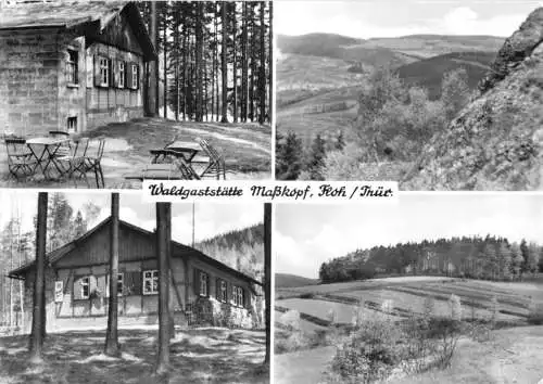 AK, Floh Thür., Waldgaststätte Maßkopf, 1976