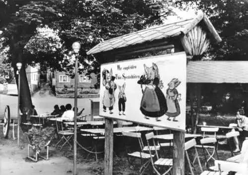 Ansichtskarte, Dröbischau Kr. Rudolstadt, Gastst. Kemter, 1982