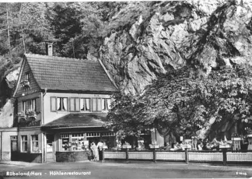 Ansichtskarte, Rübeland Harz, Höhlenrestaurant, 1958