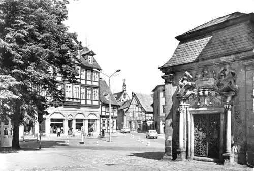Ansichtskarte, Quedlinburg, Marktkirchhof, 1981