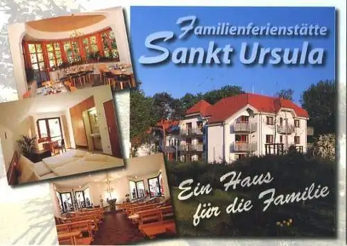 Ansichtskarte, Kirchmöser, Ferienstätte "St. Ursula", ca. 1999