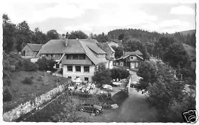 Ansichtskarte, Häusern, Schwarzw., Gasthof Albtalblick, 1965