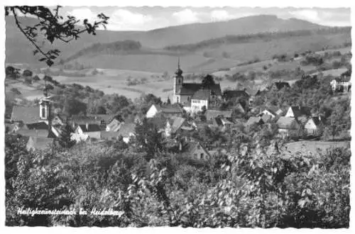 Ansichtskarte, Heiligkreuzsteinach b. Heidelberg, Teilansicht 1961