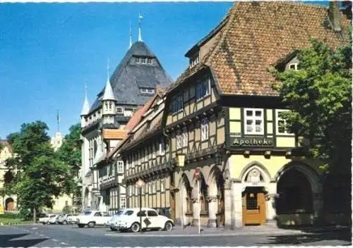 Ansichtskarte, Celle, Stechbahn mit Museum, 1968