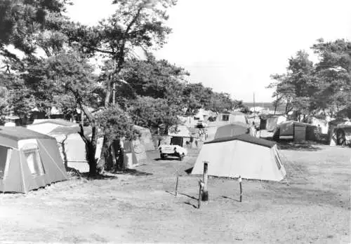 Ansichtskarte, Altenkirchen Rügen, OT Drewaldke, Campingplatz 1981