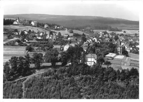 Ansichtskarte, Finsterbergen Thür. Wald, Teilansicht vom Hainfelsen, 1970