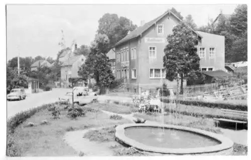 Ansichtskarte, Reinhardtsdorf Sächs. Schweiz, Gasthaus, 1970