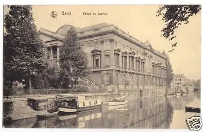 Ansichtskarte, Gand, Gent, Palais de Justice, 1915
