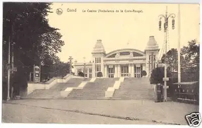 Ansichtskarte, Gand, Gent, Le Casino (Ambulance de la Croix-Rouge) 2